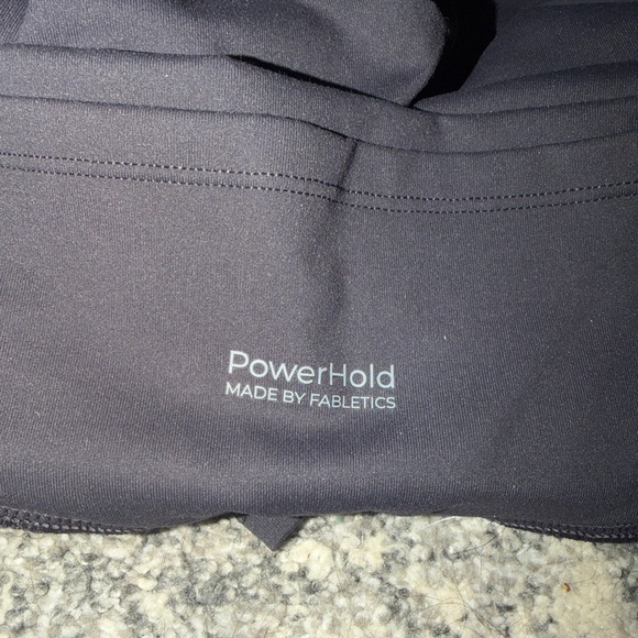 Fabletics Charcoal PowerHold Leggings - Picture 4 of 4